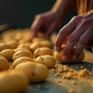دستگاه سورتینگ سیب زمینی